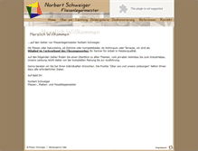 Tablet Screenshot of fliesen-schweiger.de